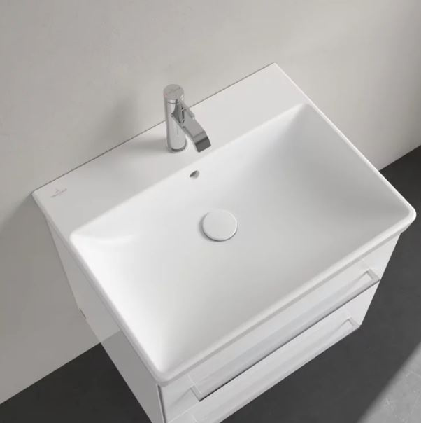 Villeroy & Boch Avento Umywalka meblowa 60x47 cm biały połysk z powłoką CeramicPlus 415860RW