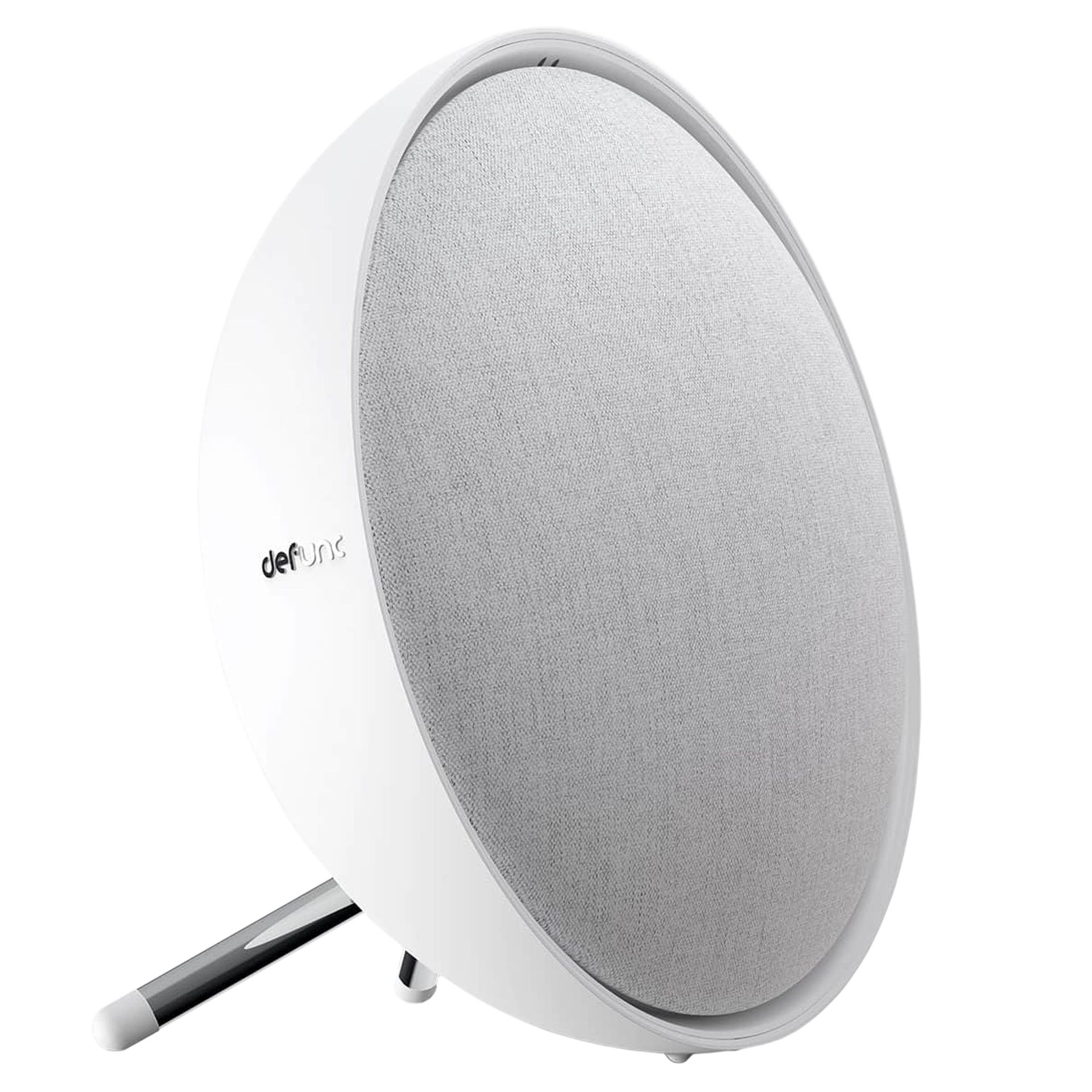 DeFunc Home Small Aktywny głośnik multiroom z odtwarzaczem sieciowym Wi-Fi, AirPlay2 i Bluetooth 5.0 Biały