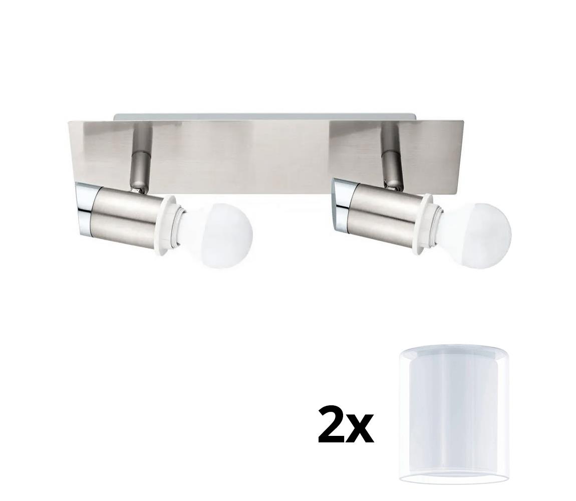 Eglo - LED Oświetlenie punktowe MY CHOICE 2xE14/4W/230V chrom/białe