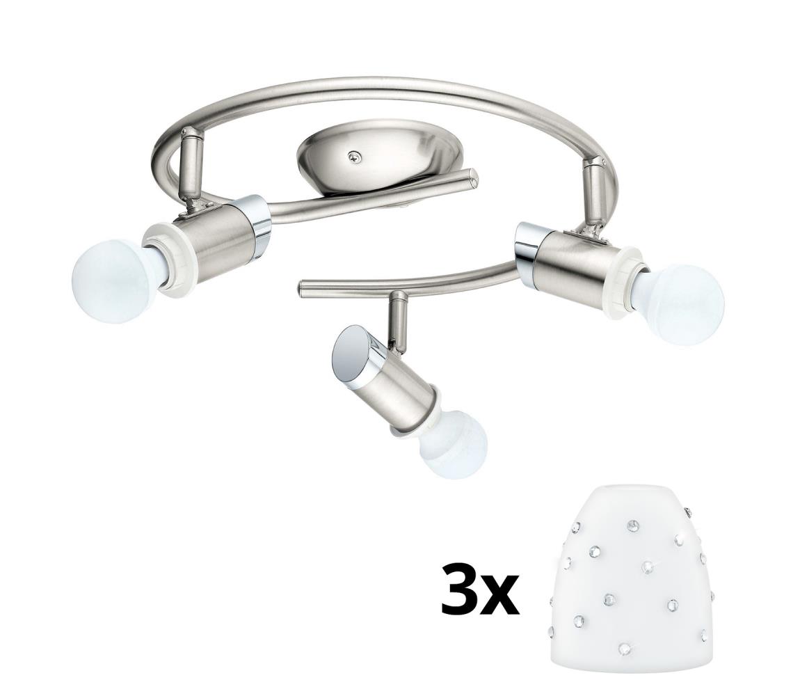 Eglo - LED Oświetlenie punktowe MY CHOICE 3xE14/4W/230V chrom/białe