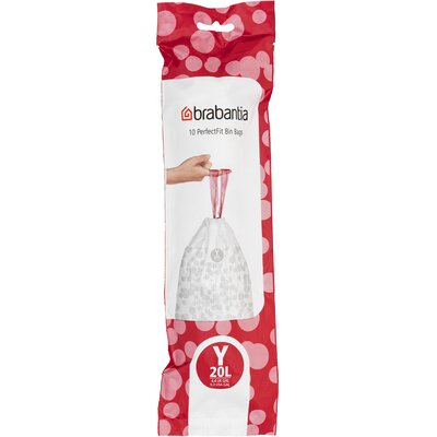 Brabantia Worki na śmieci PerfectFit rozmiar Y 20L 138225 10 szt.