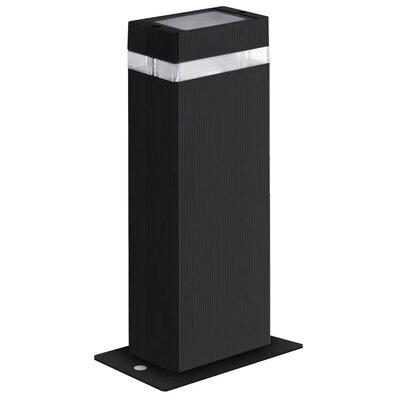 Stojąca lampa zewnętrzna tuba Gilbert 322371 Polux do ogrodu czarna