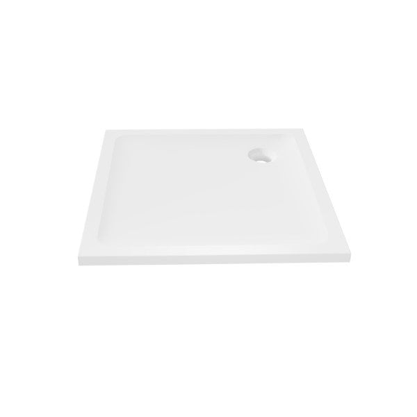 Brodzik kwadratowy New Trendy Mild 100x100x4,5 biały akryl B-0627