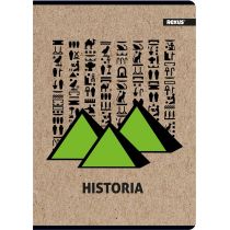 Beniamin Zeszyt A5 kratka Historia kratka 58 kartek 10 szt.