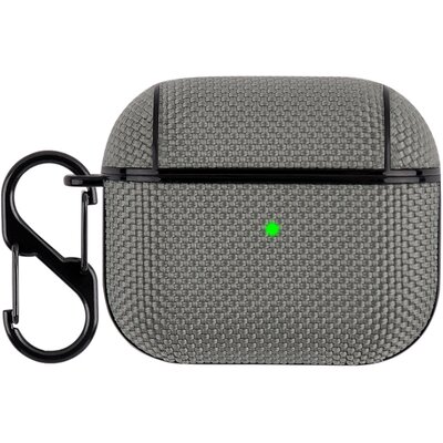 Etui na słuchawki BELINE Shell Cover do Apple Airpods 3 Oliwkowy