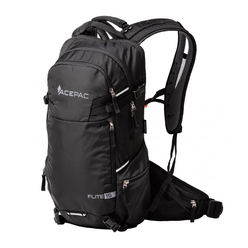 Plecak rowerowy turystyczny Acepac Flite 15 MKIII black - ONE SIZE