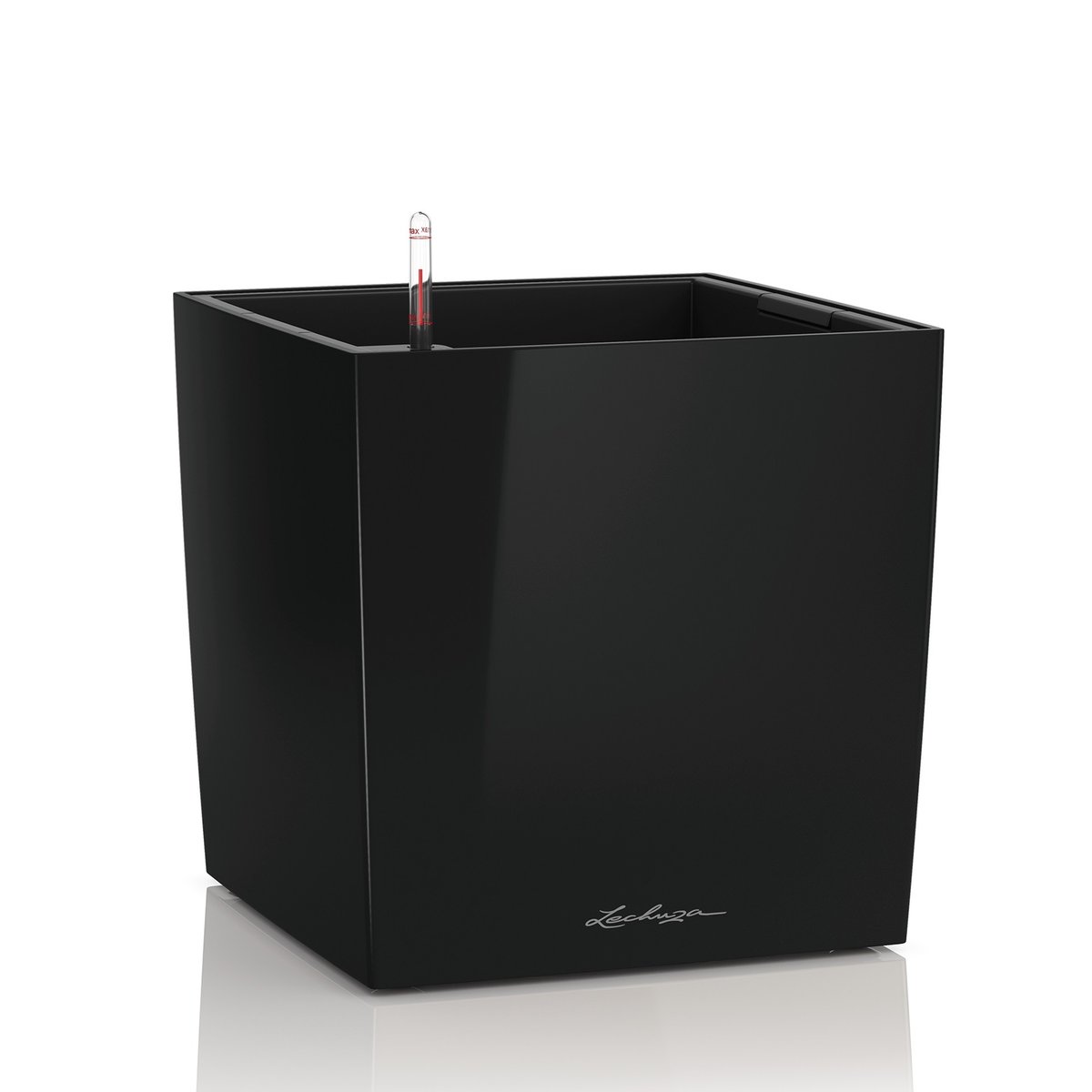 DONICA LECHUZA CUBE PREMIUM 40 CZARNY