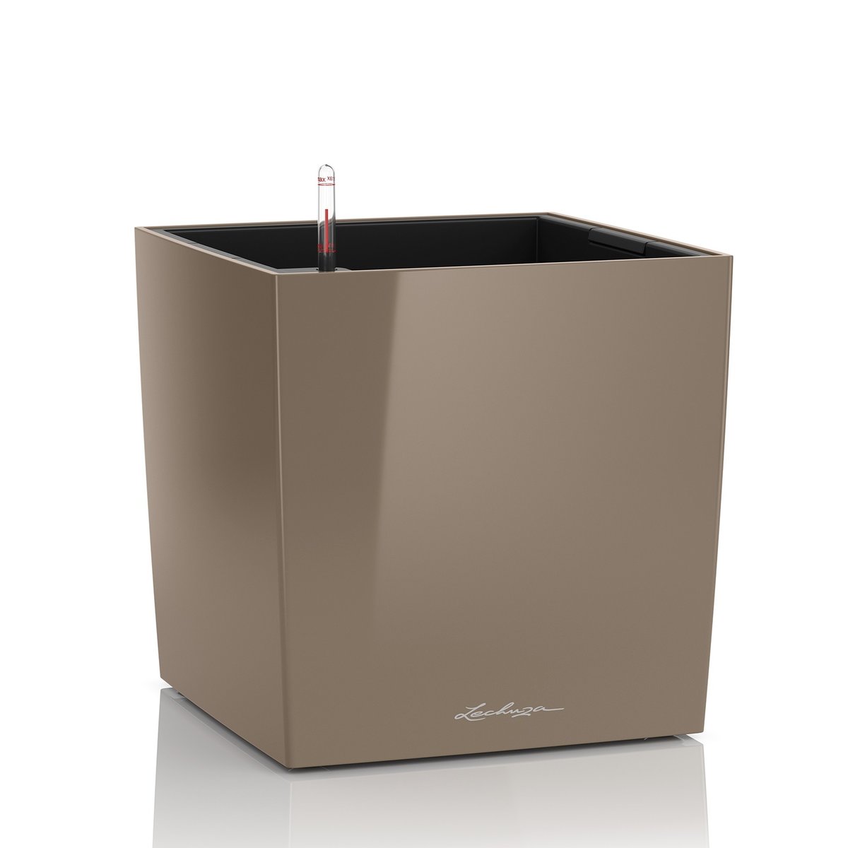 DONICA LECHUZA CUBE PREMIUM 40 TAUPE