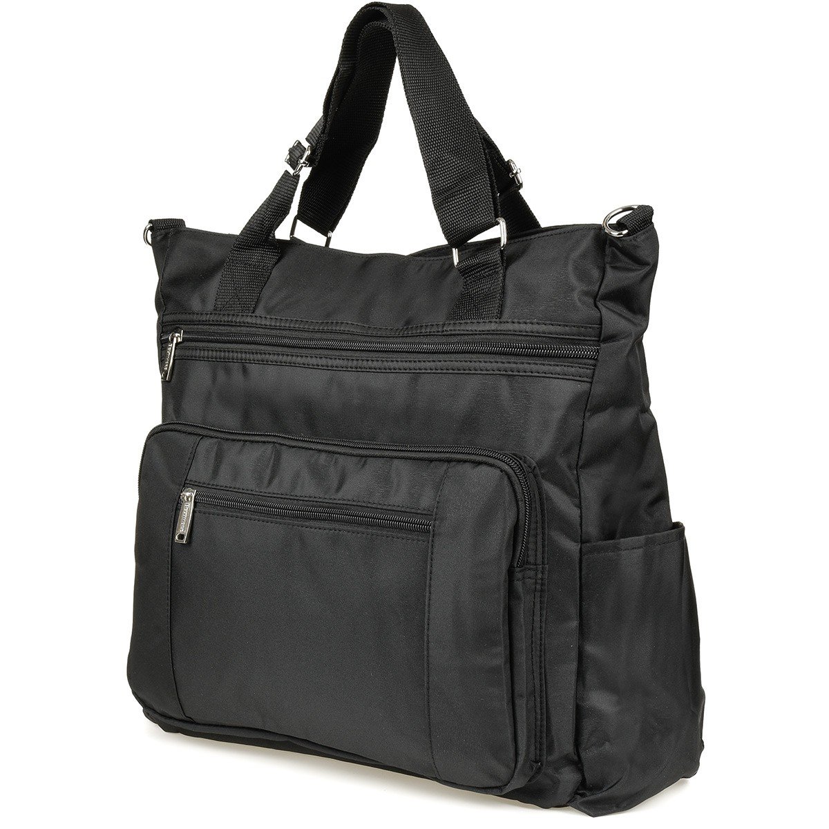 Czarna Damska Torebka Beltimore Lekka Duża A4 J30 czarny