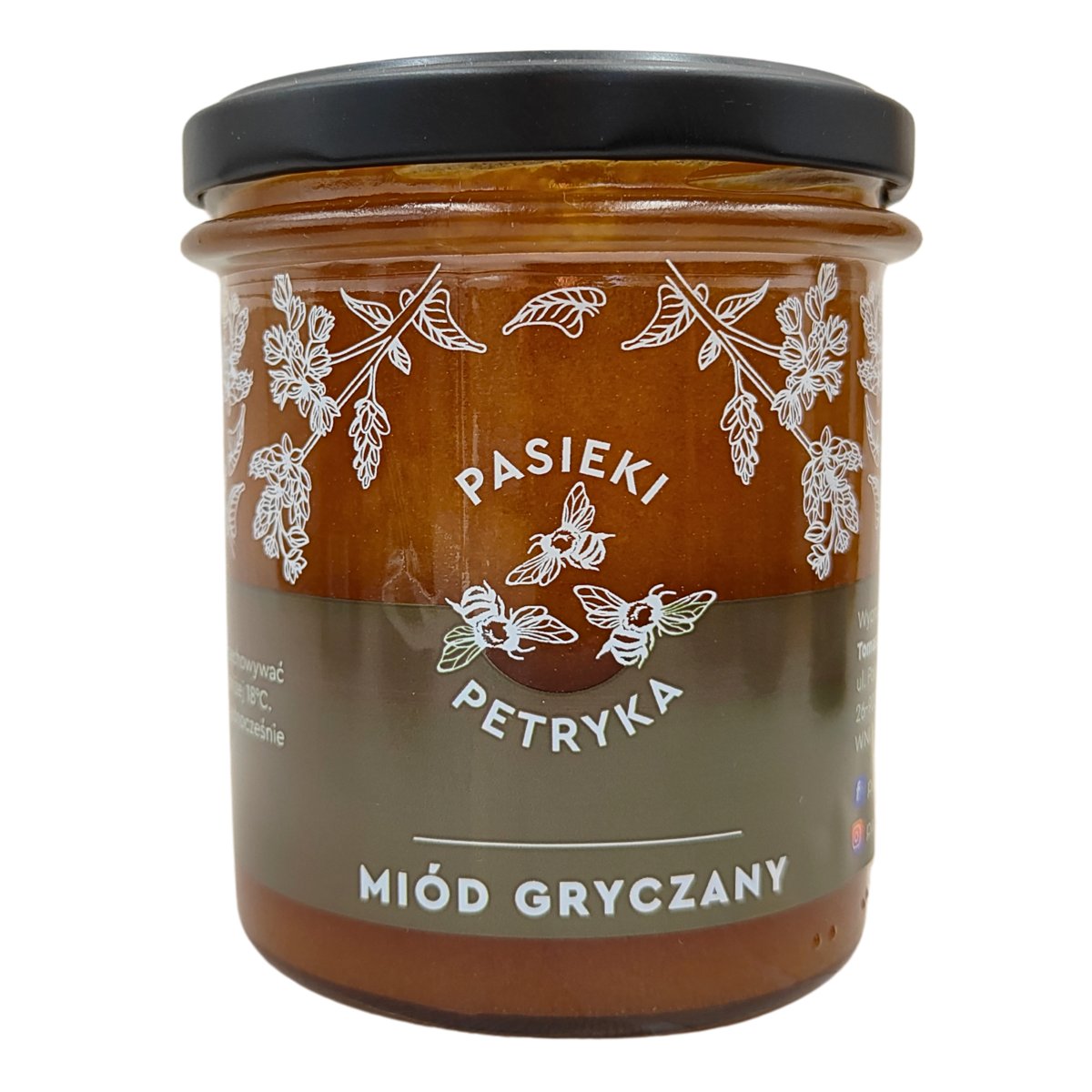 Miód gryczany 420 g / Pasieki Petryka
