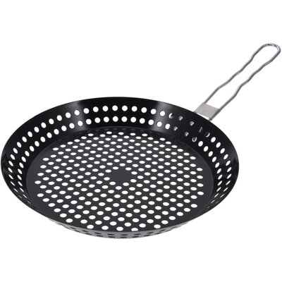 Taca grillowa ze składną rączką 30,5 cm