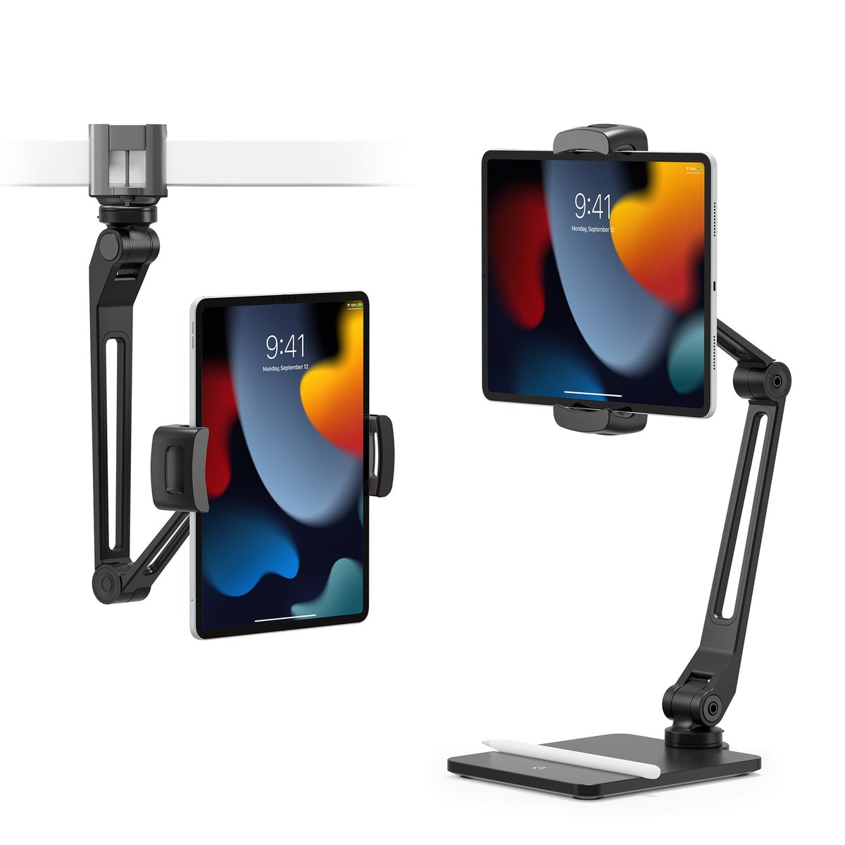 TWELVE SOUTH Regulowana Podstawka Stojak na Ipada i Tablet, HoverBar Duo - Czarny