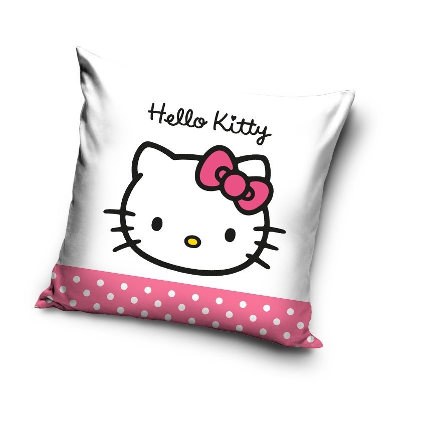 POSZEWKA NA PODUSZKĘ HELLO KITTY KOT 40 X 40 CM (HK223024)
