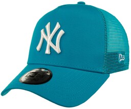 Czapka Trucker League Ess Mono Yankees by New Era, niebieski, One Size