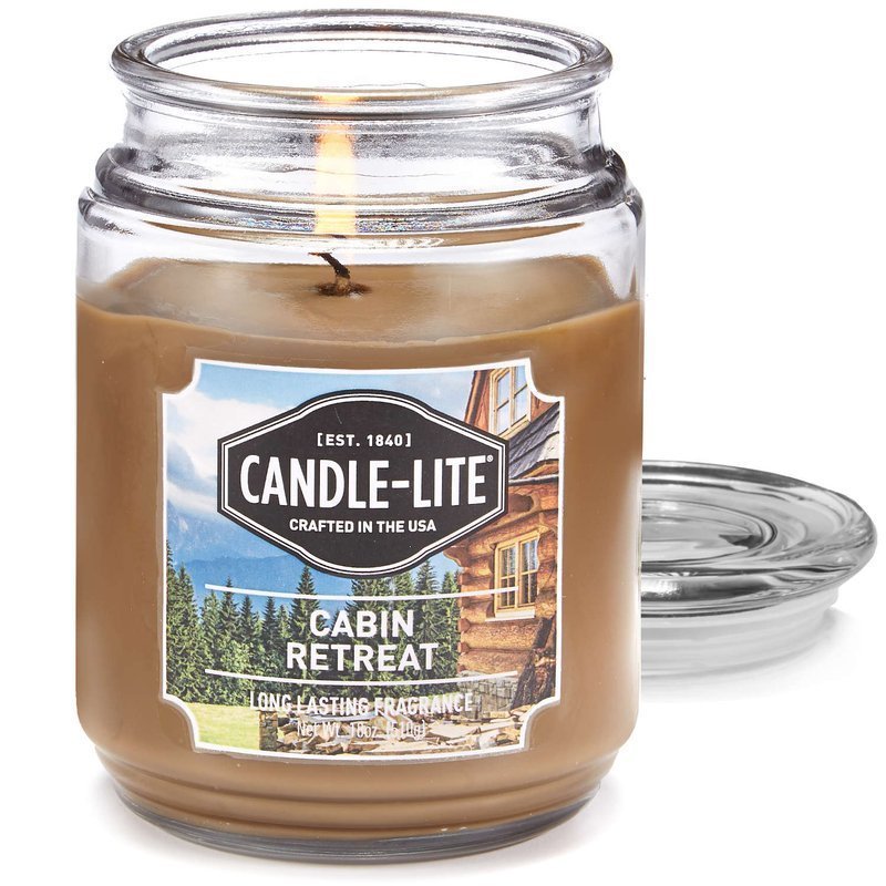 Świeca zapachowa naturalna Cabin Retreat Candle-lite 510 g