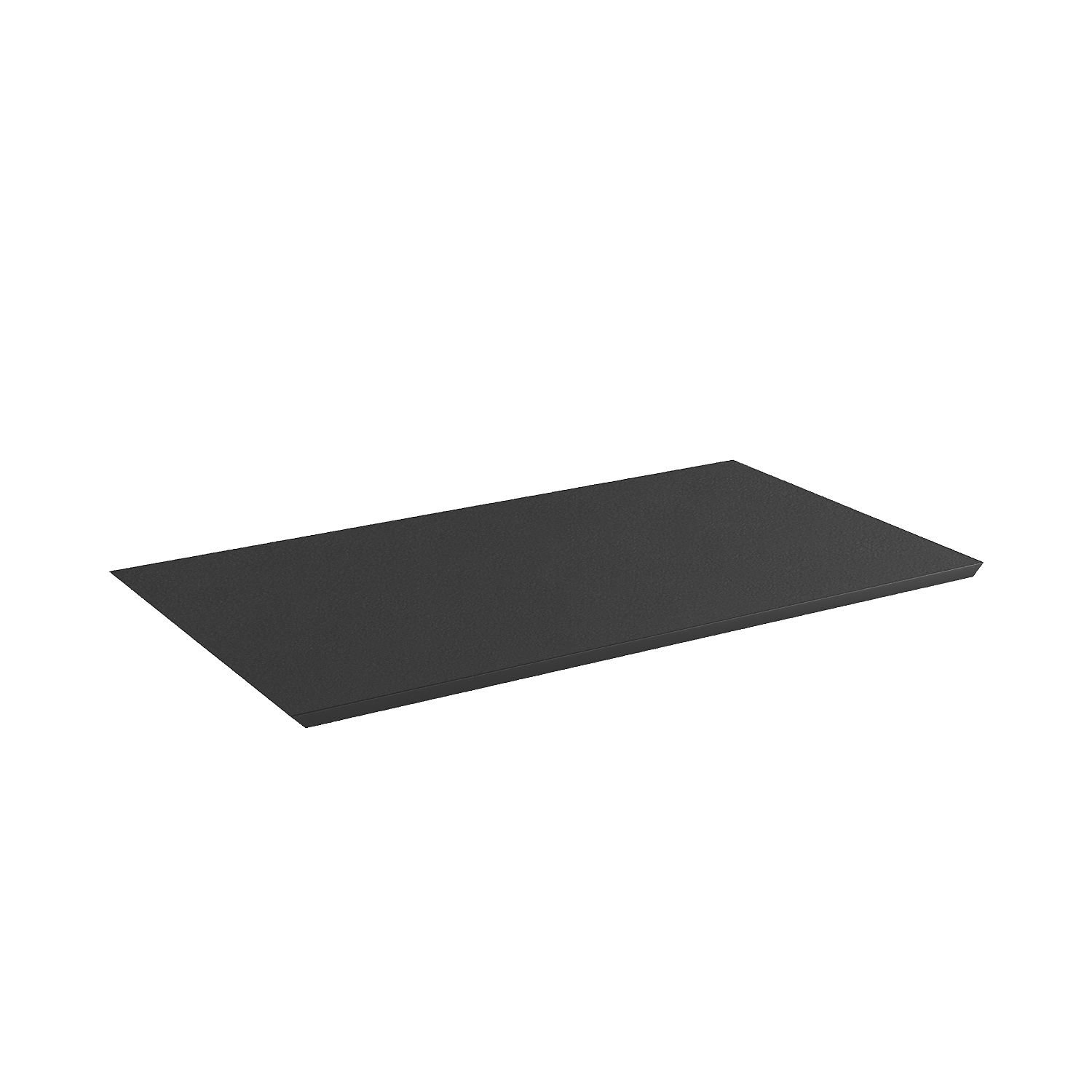 Blat łazienkowy Krofam Lov 62x47 cm czarny mat 156-0106