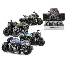 Motocykl 1:32 metalowy MIX Adar