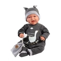 Lalka bobas śmiejący Mimo 42cm Llorens