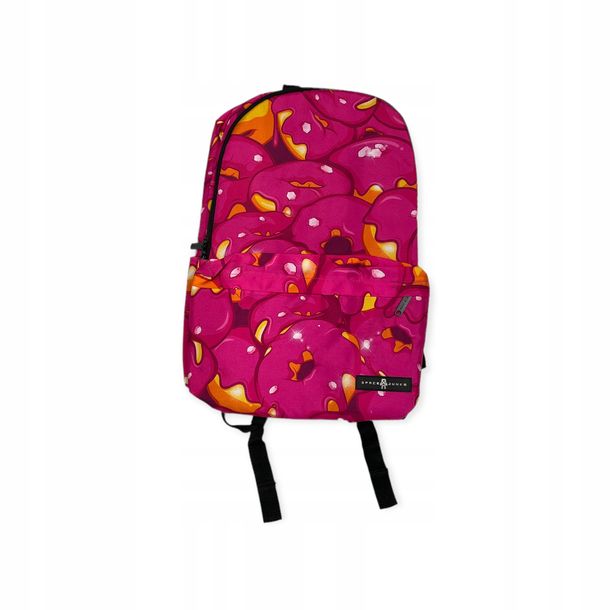 Różowy plecak dziewczęcy szkolny SPACE JUNK