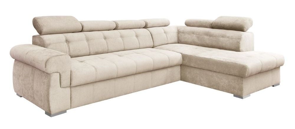 Narożnik Primo Monolith 04 Beżowy Prawy