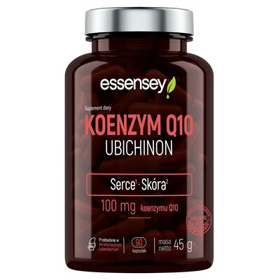 Essensey, Koenzym Q10 Ubichinon, Suplement diety, 90 kapsułek