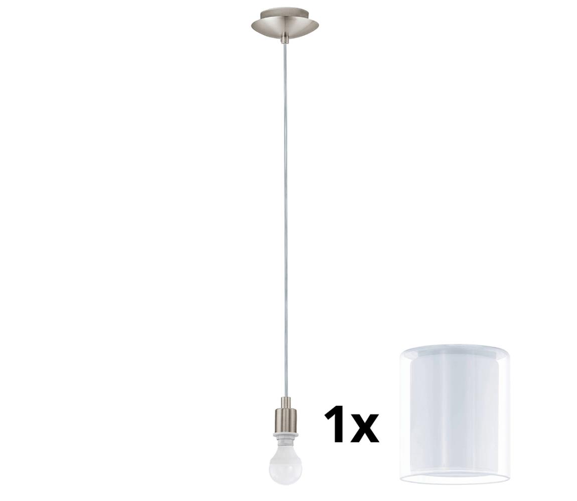 Eglo - LED Żyrandol na lince MY CHOICE 1xE14/4W/230V chrom/biały