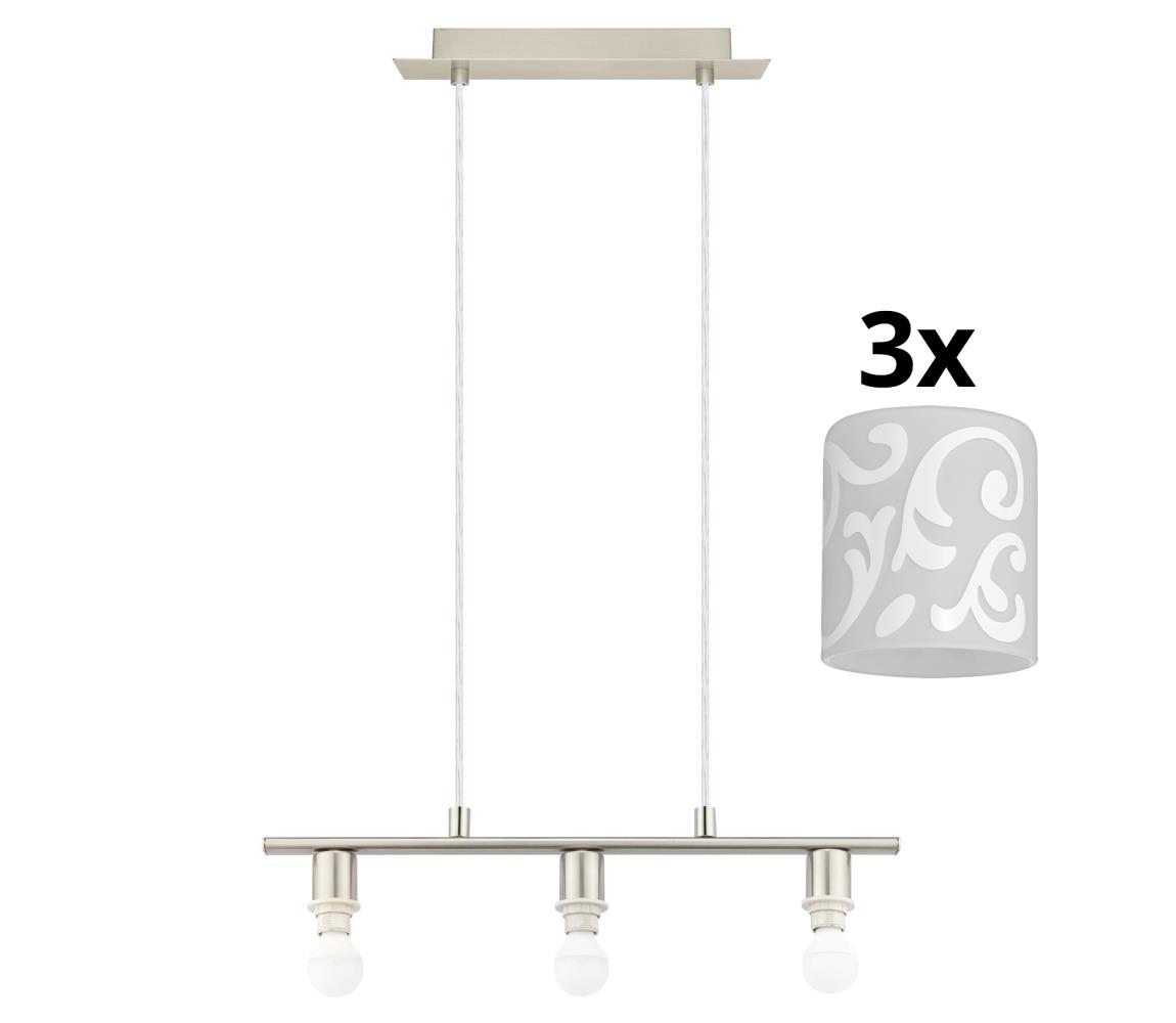 Eglo - LED Żyrandol na lince MY CHOICE 3xE14/4W/230V chrom/biały