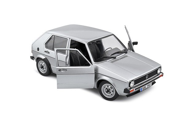 Solido Vw Golf I L 1983 Silver Metallic  1:18 1800214