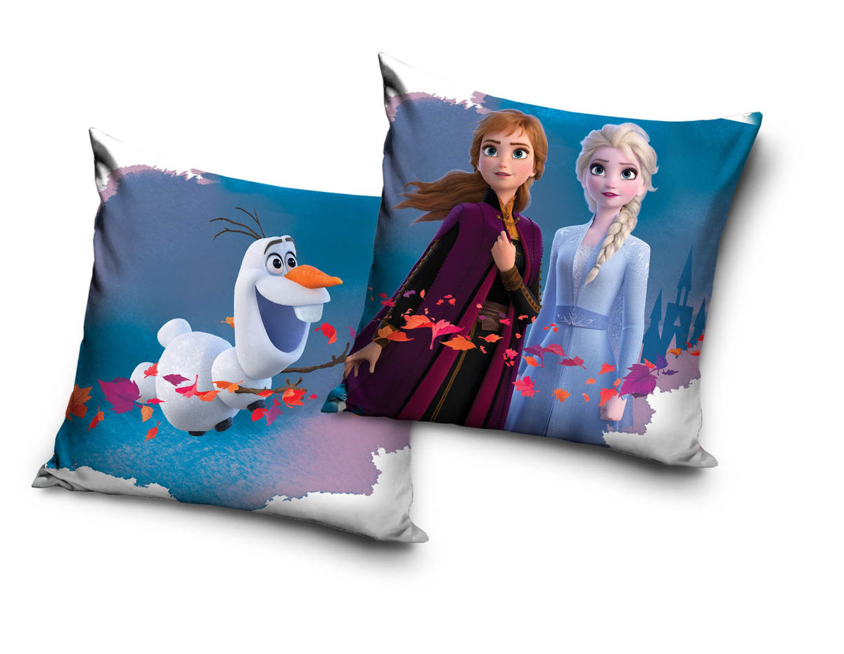 FROZEN KRAINA LODU OLAF DZIECIĘCA Poszewka na PODUSZKĘ JAŚKA 40 MIŁA VELVET