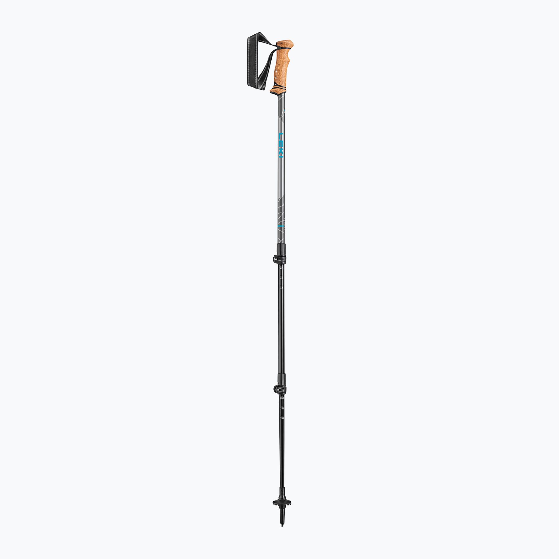 Kije trekkingowe LEKI Legacy gunmetal/petrol/dark anthracite