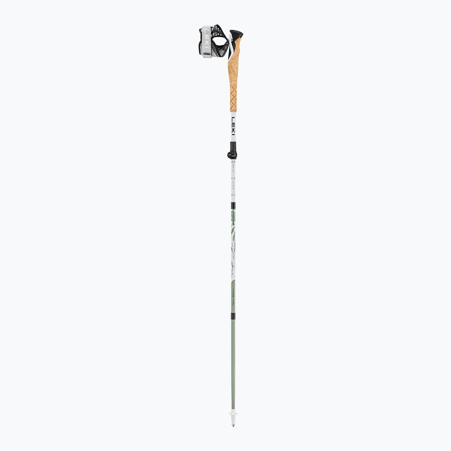 Kije trekkingowe LEKI Cross Trail FX Superlite white/bright red/black