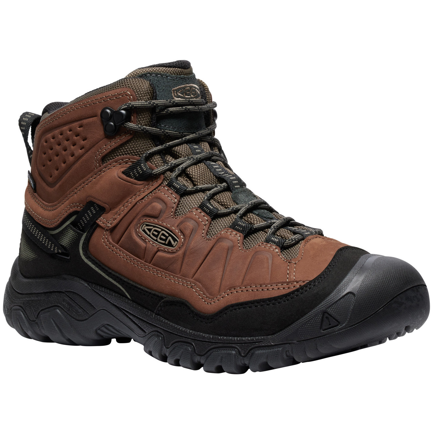 Buty męskie Keen Targhee Iv Mid Wp Men Rozmiar butów (UE): 46 / Kolor: brązowy/czarny
