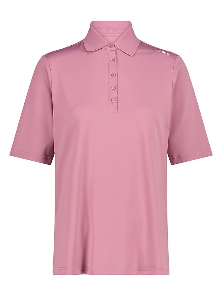 CMP Koszulka funkcyjna polo w kolorze jasnoróżowym