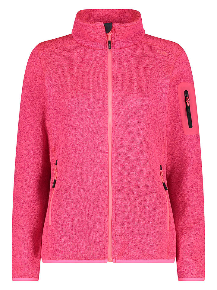 CMP Kurtka polarowa w kolorze różowym