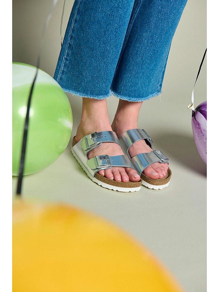 Birkenstock Skórzane klapki 
