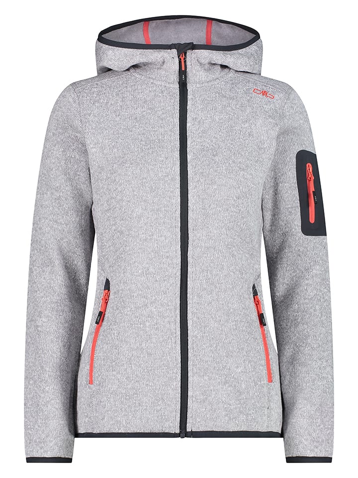 CMP Kurtka polarowa w kolorze szarym