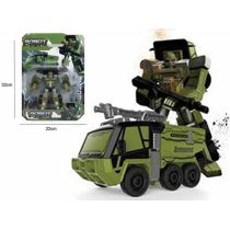 Robot transformacja samochód wojskowy Madej