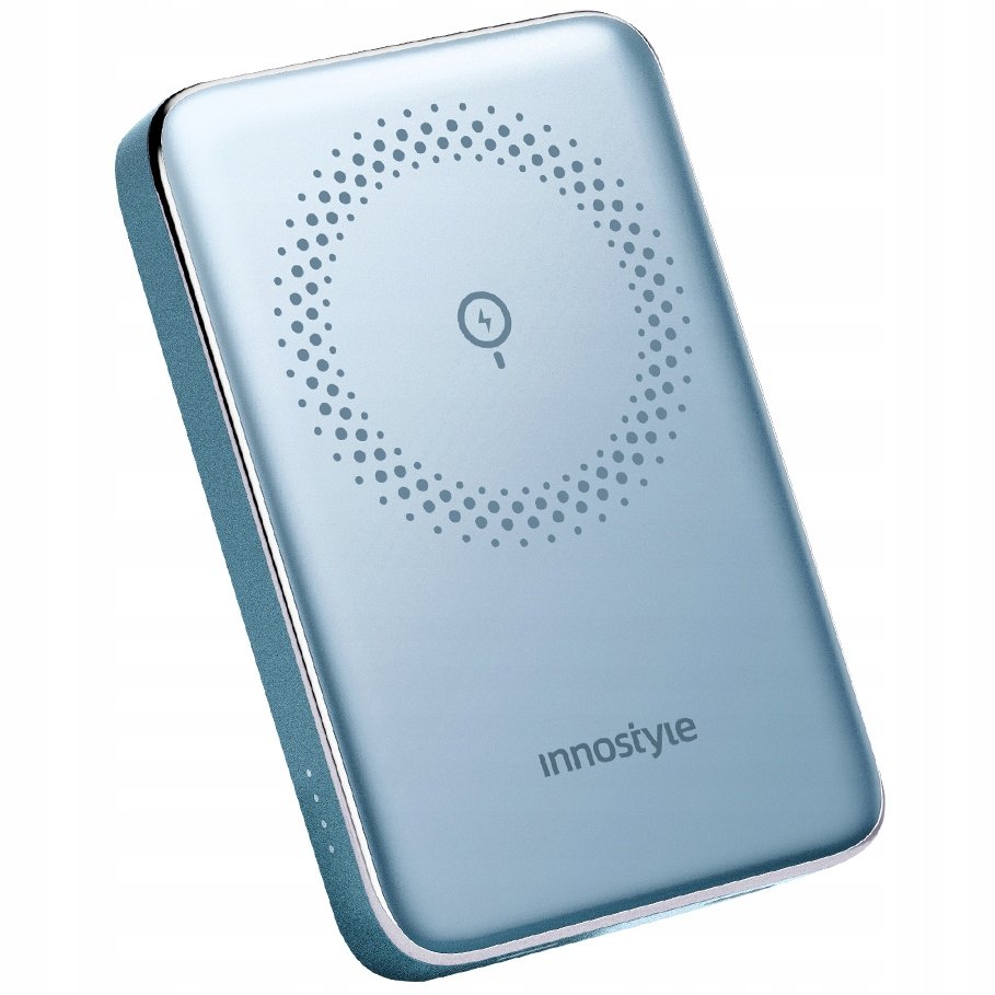 INNOSTYLE POWERMAG SLIM SZYBKI POWERBANK INDUKCYJNY DO MAGSAFE 10000MAH NIEBIESKI