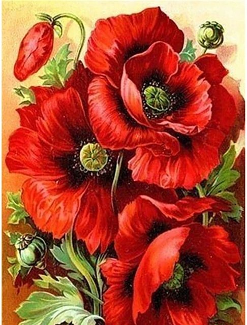 HAFT DIAMENTOWY DUŻY 60X40CM DIAMOND PAINTING MOZAIKA DIAMENTOWA ZESTAW 5D