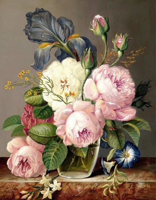 HAFT DIAMENTOWY DUŻY 60X40CM DIAMOND PAINTING MOZAIKA DIAMENTOWA ZESTAW 5D