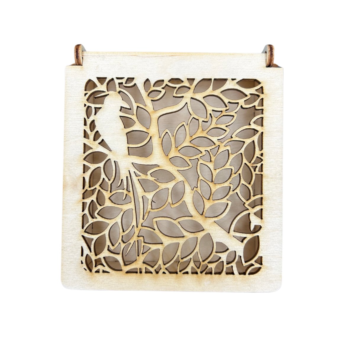 Pudełko Drewniane do Decoupage Ażurowa Szkatułka Zamykana na Prezent