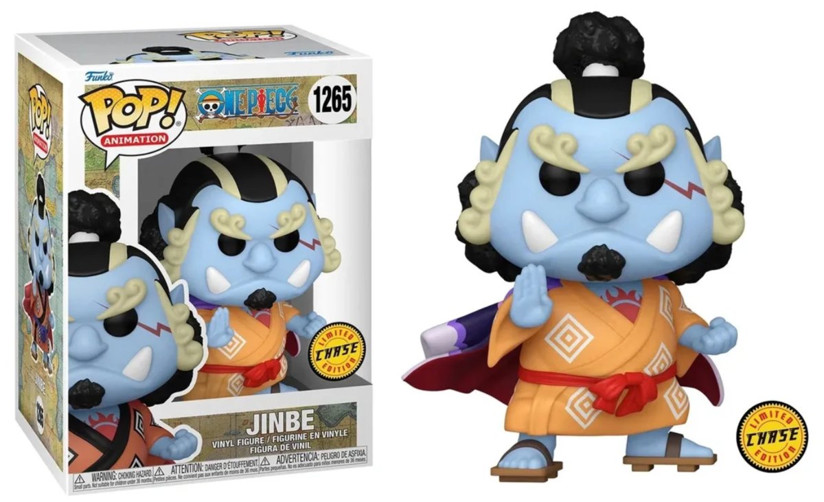 figurka funko pop! one piece 1265 jinbe chase