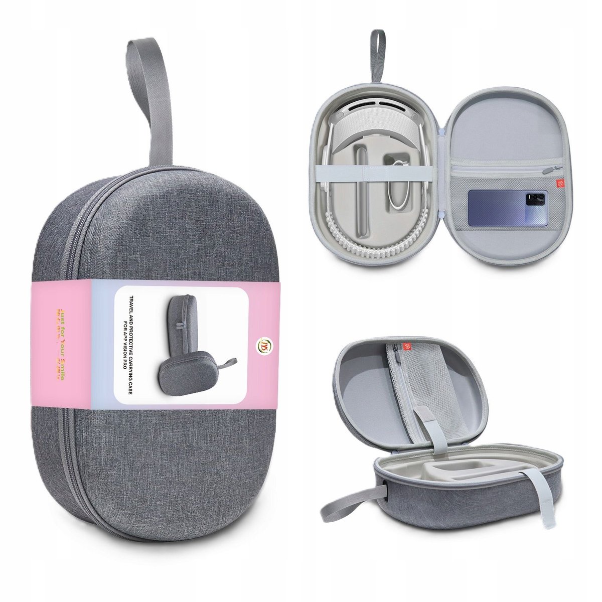 Futerał Etui Pokrowiec Case Walizka Na Okulary Gogle Vr Apple Vision Pro / Jys-app001