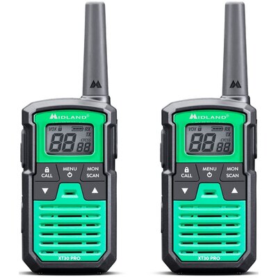 Radiotelefon MIDLAND XT-30 Pro Twin Czarno-Zielony