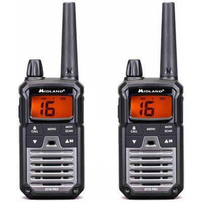 Radiotelefon MIDLAND XT-70 Pro Hobby&Work Twin Czarno-Szary