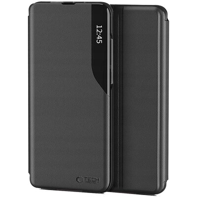 Etui TECH-PROTECT Flip View Pro do Samsung Galaxy M55 5G Czarny