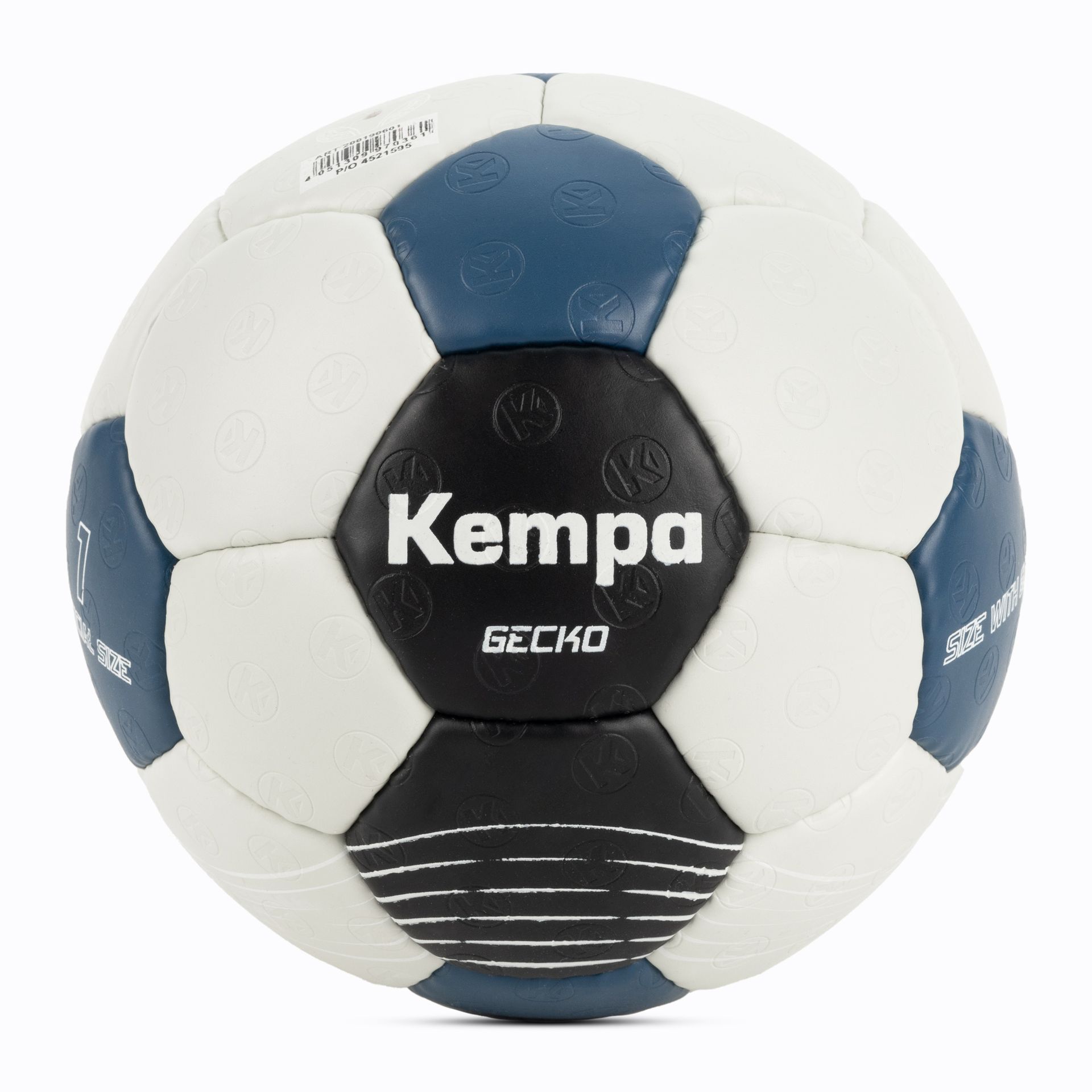 Piłka do piłki ręcznej Kempa Gecko szara/niebieska rozmiar 1 | WYSYŁKA W 24H | 30 DNI NA ZWROT