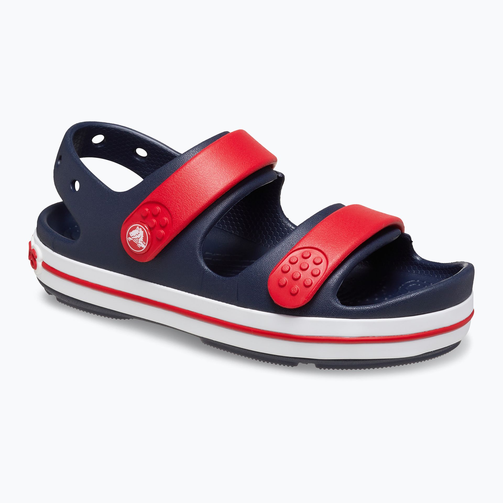 Sandały dziecięce Crocs Crocband Cruiser Kids navy/varsity red
