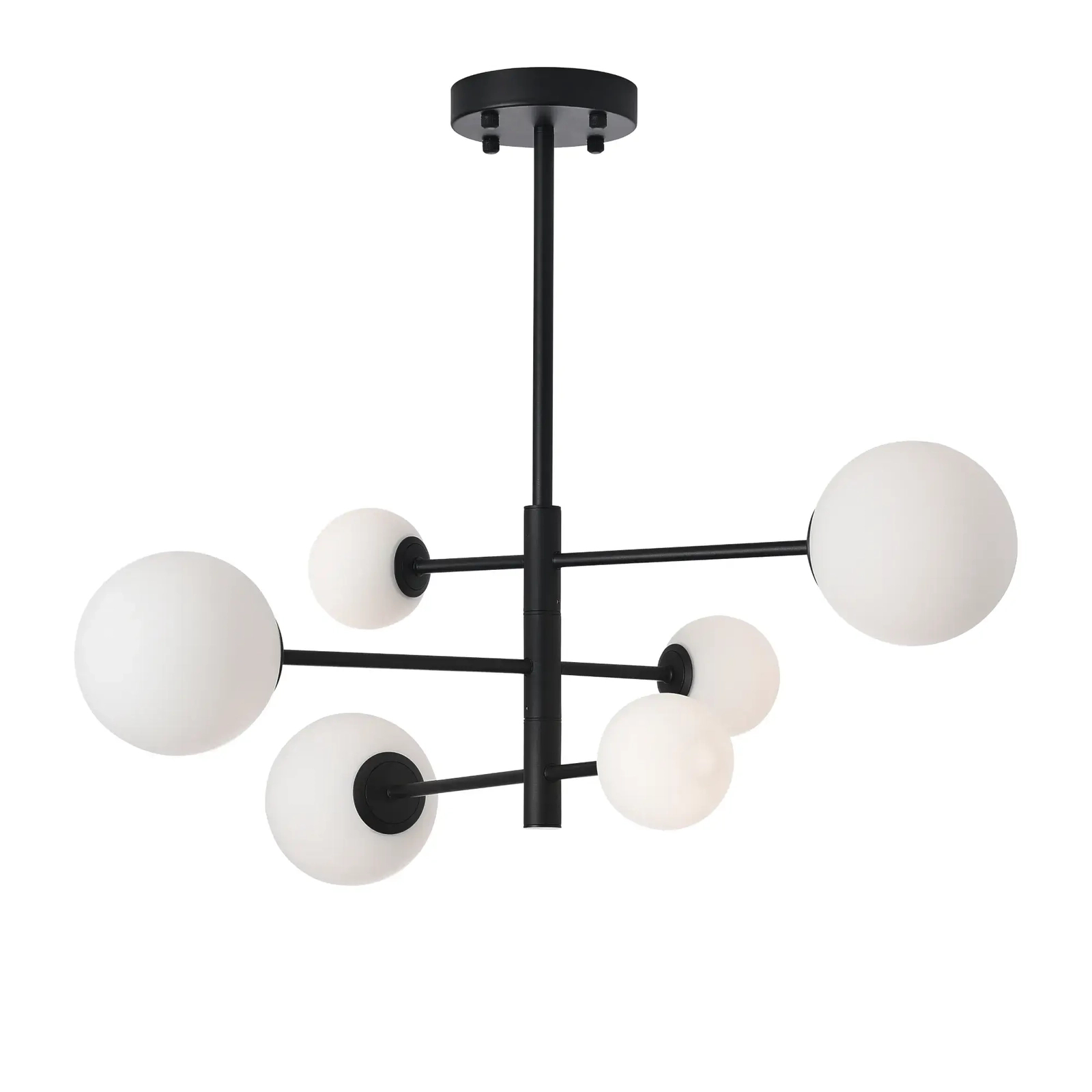 Lampa sufitowa molekułowa Bolti PLC0103-BK Yaskr biała czarna