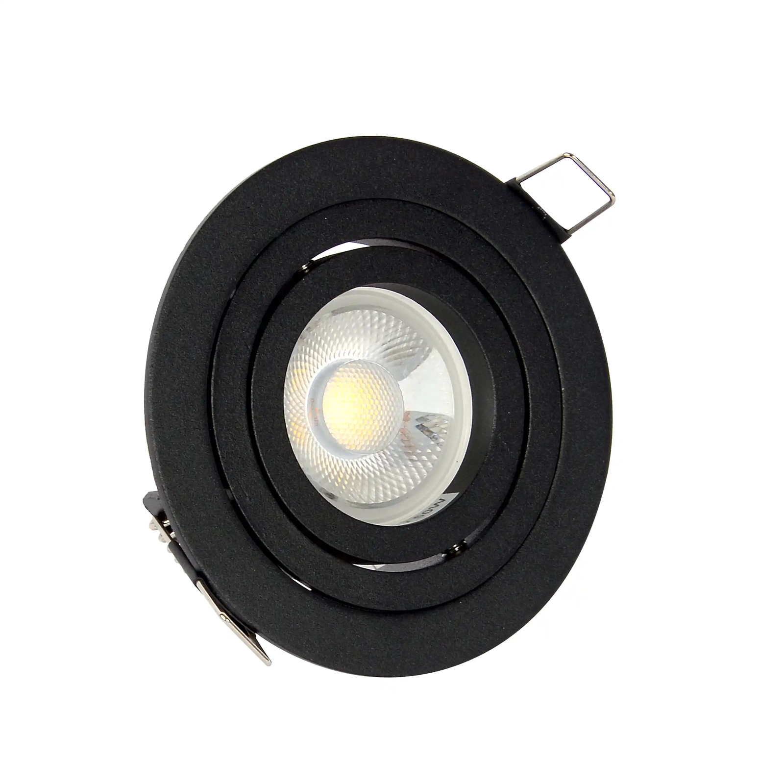 Oczko podtynkowe Halo RL0103-BK Yaskr aluminium do salonu czarne